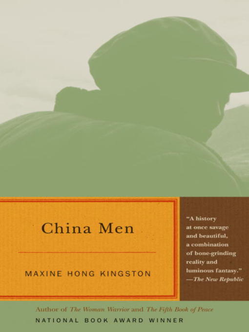 Title details for China Men by Maxine Hong Kingston - Wait list